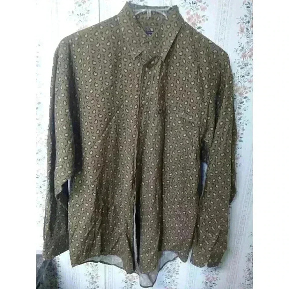 Duck Head Apparel Company Green Button Down Long Sleeve Shirt Men's Size M - Picture 1 of 5
